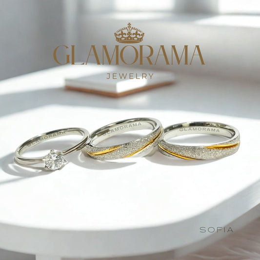 Sofia 3-in-1 Wedding Ring Set