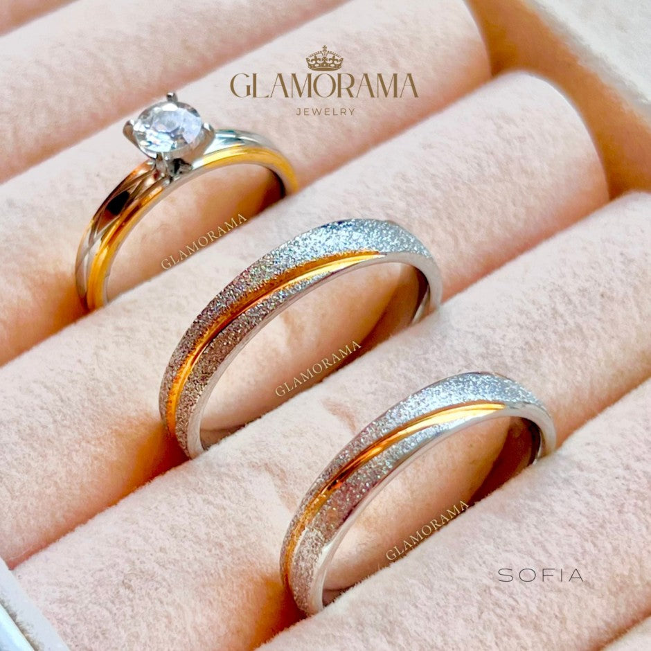 Sofia 3-in-1 Wedding Ring Set