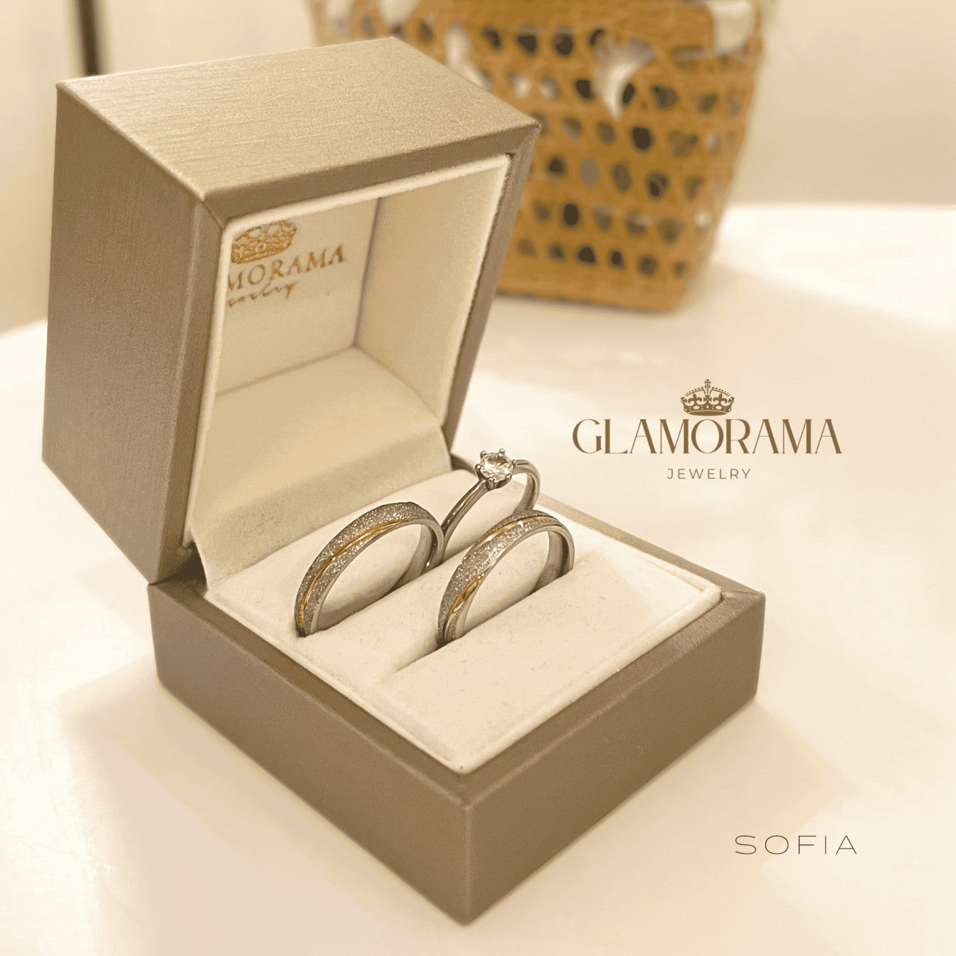 Sofia 3-in-1 Wedding Ring Set