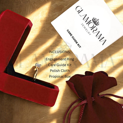 Kathryn engagement ring crafted with 18K Gold-PVD over stainless steel, offering free engraving – Glamorama Jewelry PH