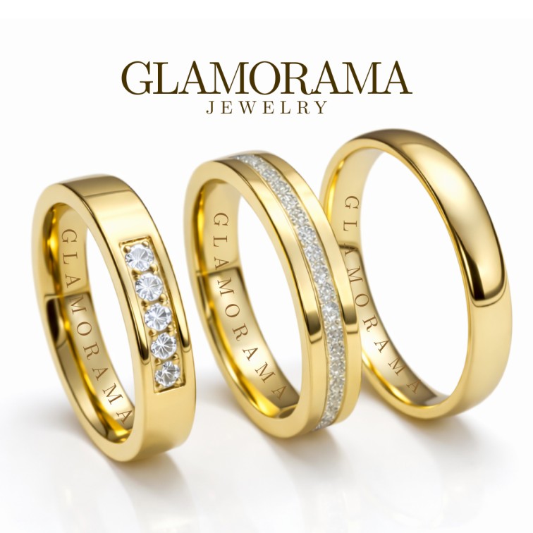 Gold Ring Collection (12 Designs)