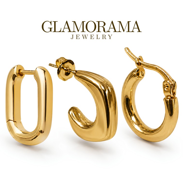 Glamorama Daily Luxe Gold Earrings Collection