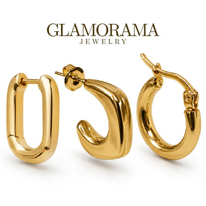 Glamorama Daily Luxe Gold Earrings Collection