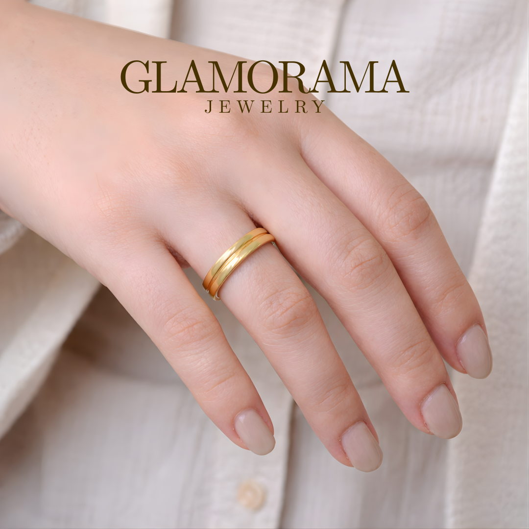Andrea 3-in-1 Wedding Ring Set