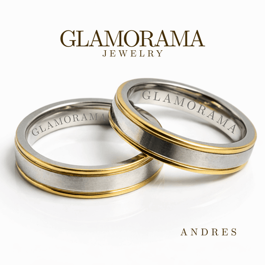 Andres 3-in-1 Wedding Ring Set