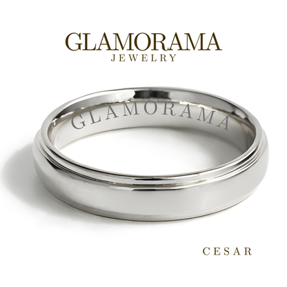 Cesar 3-in-1 Wedding Ring Set