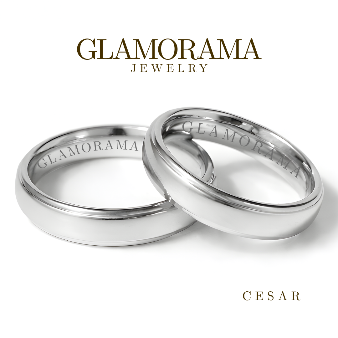 Cesar 3-in-1 Wedding Ring Set