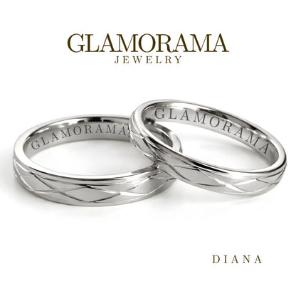 Diana 3-in-1 Wedding Ring Set