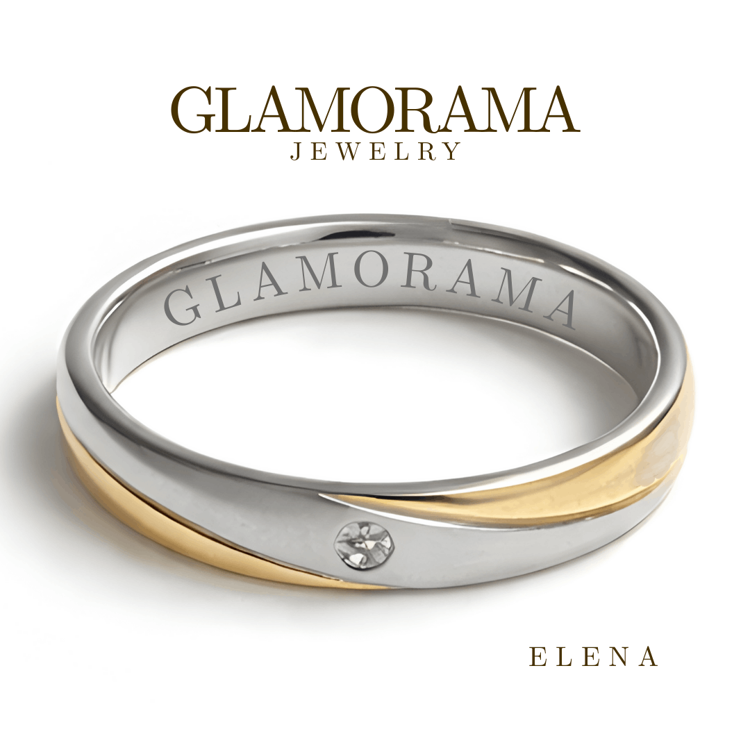 Elena 3-in-1 Wedding Ring Set