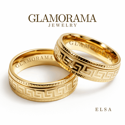 Elsa 3-in-1 Wedding Ring Set