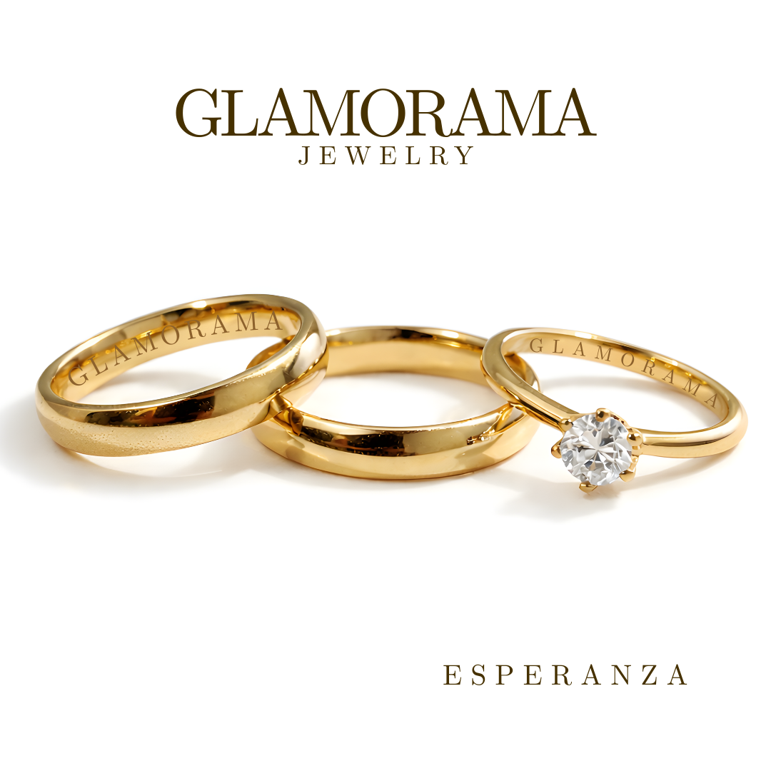 Esperanza 3-in-1 Wedding Ring Set