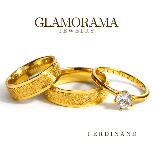 Ferdinand 3-in-1 Wedding Ring Set