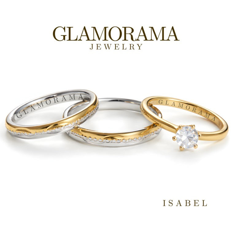 Isabel 3-in-1 Wedding Ring Set