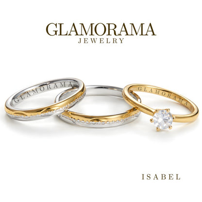 Isabel 3-in-1 Wedding Ring Set