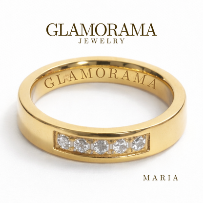 Maria 3-in-1 Wedding Ring Set