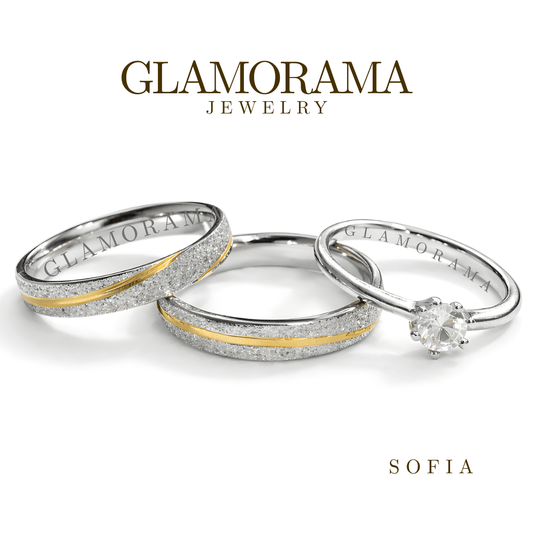 Sofia 3-in-1 Wedding Ring Set