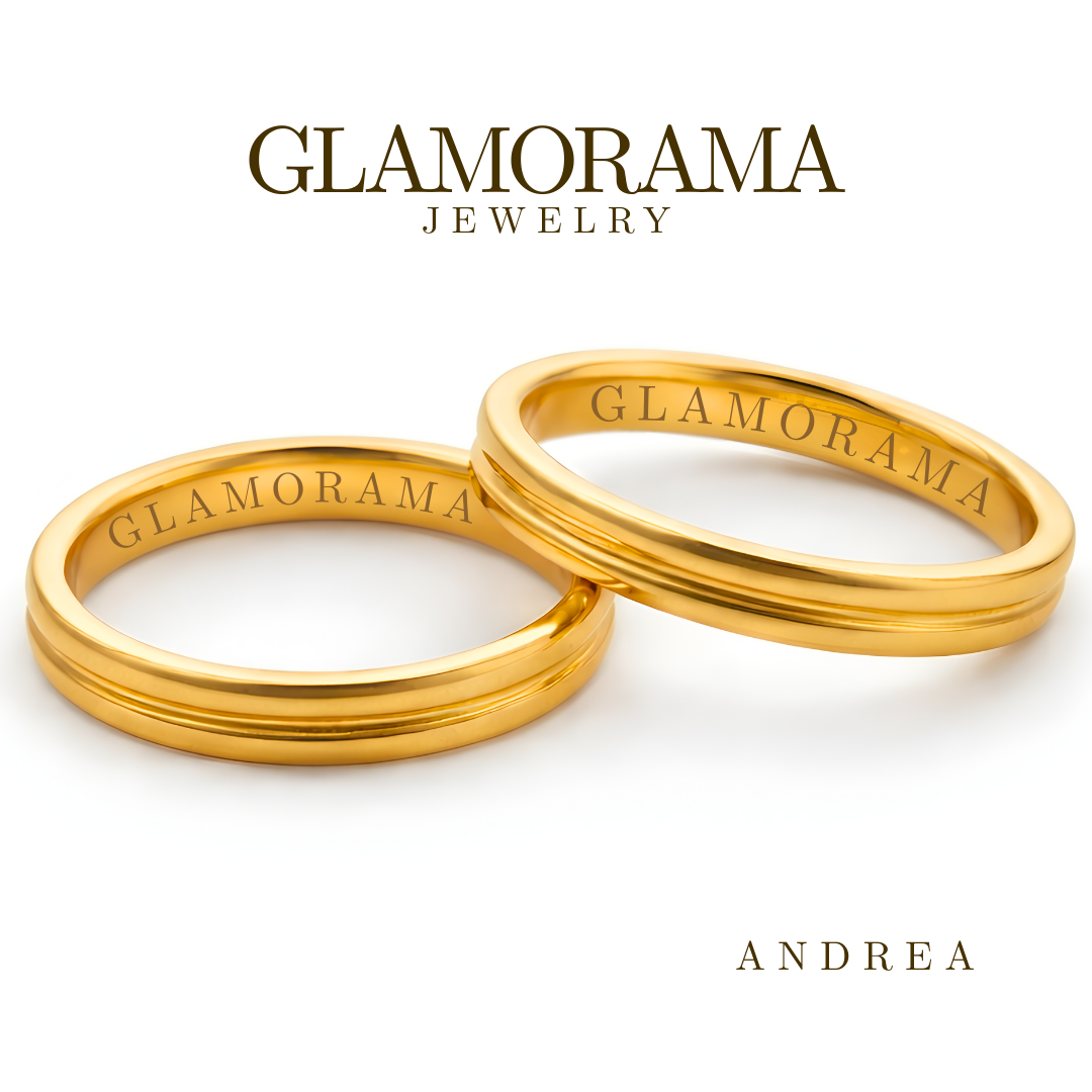 Andrea 3-in-1 Wedding Ring Set