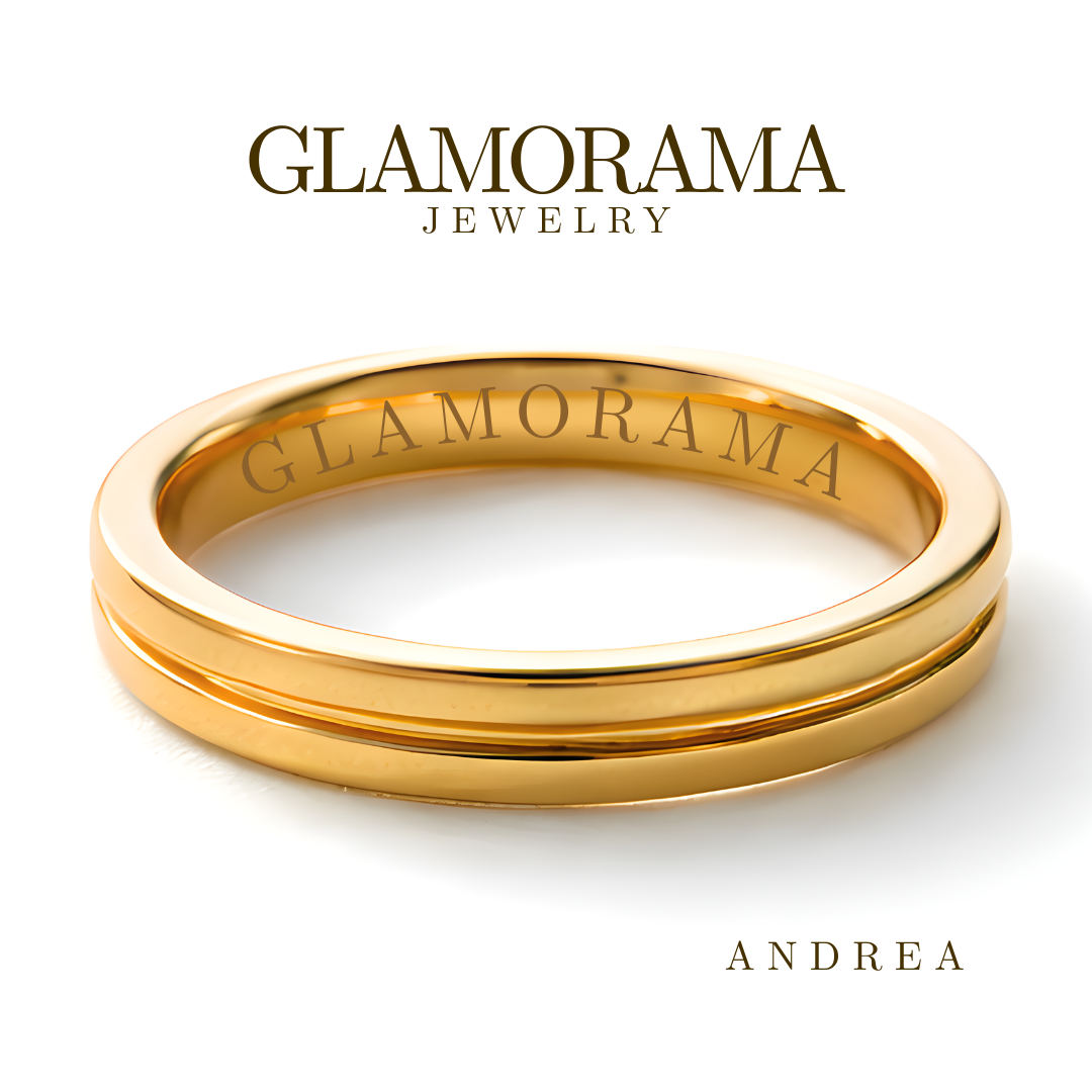 Andrea 3-in-1 Wedding Ring Set