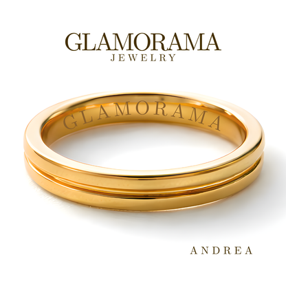 Andrea 3-in-1 Wedding Ring Set