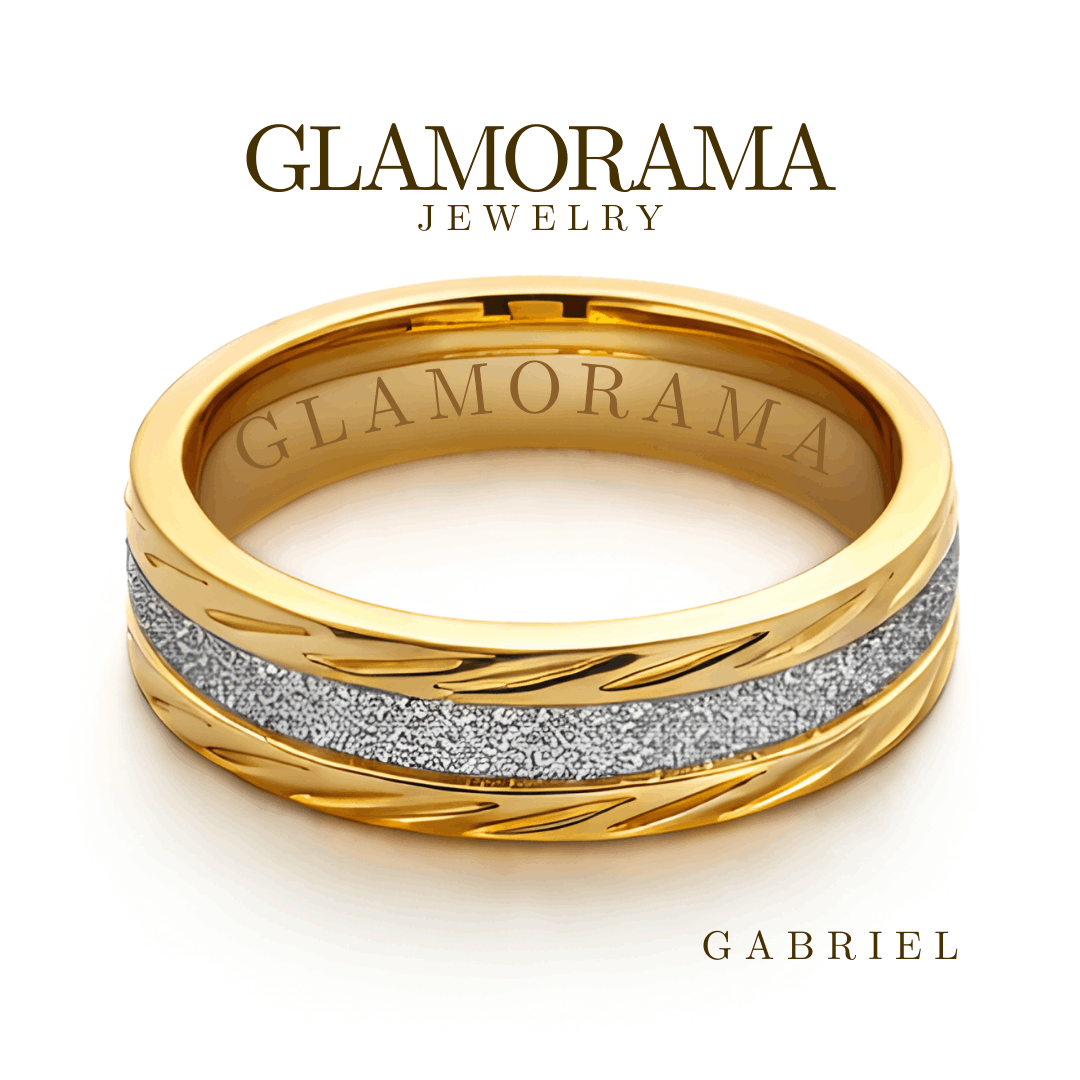 Gabriel 3-in-1 Wedding Ring Set